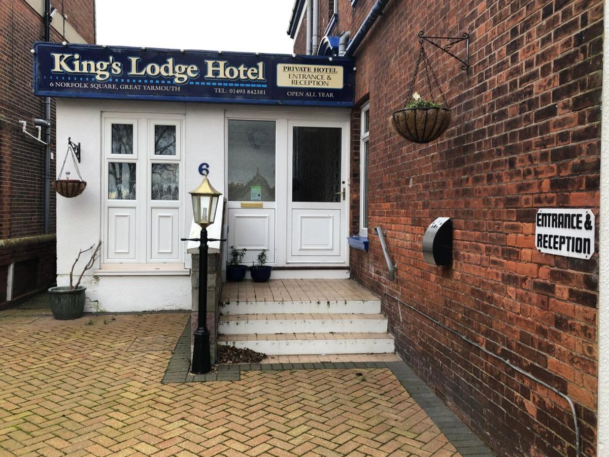 Kings Lodge Hotel Грейт-Ярмут Экстерьер фото